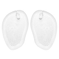 Supvox 2 Pairs Soft Silicone Gel Cushions Pad for Flip Flop Sandals,Forefoot Padding Relief Pain Rub,Self Adhesive,No Slip