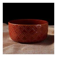 Bowl Ceramic Bowl Home Rice Bowl/Instant Noodles Soup Bowl Restaurant, 6-inch Small Bowl Creative Cutlery Household tableware, retro bowl (Color : A)