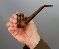 Handmade Wooden Decorative Tobacco Smoking Pipe Made of Natural Wood | Eco-Friendly & Ethnic Style Pipe-Portable Item Idea for Men by Madeheart