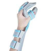 Medical Functional Resting Orthosis Hand Wrist Splint for Tendinitis, Inflammation, Carpal Tunnel, Tendonitis, Splint for Wrist and Forearm Support and Alignment (Left)