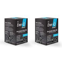 Ener-C - Sport Electrolyte Drink Mix Powder, Supports Muscle Function and Hydration, Electrolyte Packets, Low Sugar Caffeine Free, Mixed Berry, 12 Packets (2-Pack)