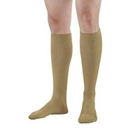 Ames Walker AW Style 111 Cotton Firm 20 30mmHg Knee High Socks Khaki XLarge