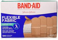 Band-Aid Adhesive Bandages, Flexible Fabric, All One Size 1 X 3, 100 Count (Pack of 3) by Band-Aid
