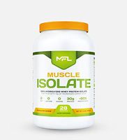 MFL 100% Isolate Protein l 30g of Protein l 12g Amino Acids l Keto Friendly l Low Carbs l 2 lbs. (Strawberry Cake)