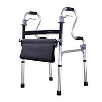 Standard Walkers Multifunctional Disabled Walker Aluminum Lightweight Walker Folding Power Crutches