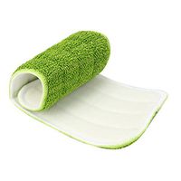 Reusable Microfiber Pad for Mop, InKach Practical Household Dust Cleaning Reusable Microfiber Pad for Spray Mop (Green)