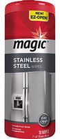 MAGIC Stainless Steel Wipes - Removes Fingerprints, Residue, Water Marks and Grease from Appliances - Works Great on Refrigerators, Dishwashers, Ovens and More - 30 Count (3 Packs)