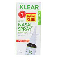 Xlear, Nasal Spray, Pack of 12, Size - 1.5 FZ, Quantity - 1 Case