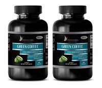 Fat Burner and Appetite suppressant for Women - Green Coffee Extract - Extra Strength with GCA 800 - Green Coffee wieght Loss - 2 Bottles (120 Capsules)