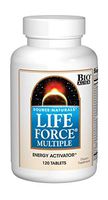 Source Naturals Life Force Multiple Daily Multivitamin High Potency Essential Vitamins, Minerals, Antioxidants & Nutrients - Energy & Immune Boost - 120 Tablets