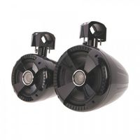 Soundstream WTS-6B 6.5" Wake Tower Speakers, Gloss Black, Pair