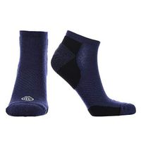 Doctor's Choice Plantar Fasciitis Compression Socks, Arch Support for Men & Women, 10-20 mmHg Compression (Navy, Large)