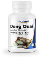 Nutricost Dong Quai 565mg, 120 Capsules - Gluten Free, Non-GMO, Veggie Capsules - Angelica Sinensis