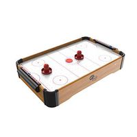 Hey! Play! Mini Arcade Air Hockey Table- A Toy for Girls and Boys Fun Table- Top Game for Kids, Teens, and Adults- Battery-Operated (22 Inches)