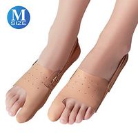 Adjustable Bunion Correctors Toe Straightener 24h Day Night Sleeves Socks Pain Relief Hallux Valgus Hammer Toe Easy Wear in Shoes for Woman and Man (Medium(21-24cm))