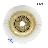 JIN Two-Piece System Ostomy Bags with Clamps for Colostomy Ileostomy Stoma Care 15 Drainable Pouches,Ostomychassis