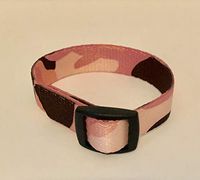 Epilepsy Life VNS (Vagus Nerve Stimulator) Wrist Band Camouflage (Pink and Brown Camo, 11)