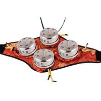 Moxa Stick Burner Holder, Portable Moxibustion Moxa Cone Burner Box Set with Detachable Carry On Belt for Acupuncture Point Moxibustion Therapy, Waist Neck Arthritis Pain Relieve/NO Moxa (4 Boxes)