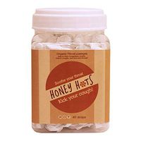 Honey Hots - Organic Throat Lozenges, Cough Drops - 80 Count Container (FireDrops)