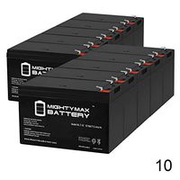 Mighty Max Battery 12V 7Ah Battery Replacement for Interstate Power Patrol BSL1075-10 Pack Brand Product