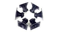 3 Pair of 3.25" x 3.25" Piezo Tweeter Element DJ Speaker Car Audio Square Single Super Horn NTX-1004PZ