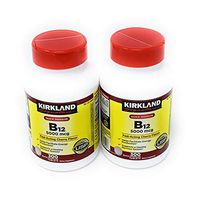 Kirkland Sublingual B-12 5,000 mcg - 2 Bottles, 300 Tablets Each