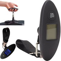 unbrand 1 Portable LCD Digital Luggage Baggage Fish Hanging Electronic Weight Scale Hook