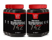 Testosterone Booster for Men - Testosterone Booster 742 - More Energy and Muscle Growth (6 Bottles - 69 Tablets Each Bottle)