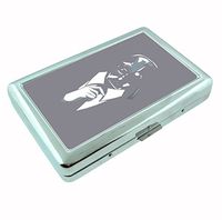 Classy Vader Metal Silver Cigarette Case Holder Wallet RFID-blocking