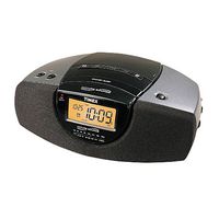 Timex T276B Stereo Clock Radio (Nature and Bell Sounds, Auto-Set) (Discontinued by Manufacturer)