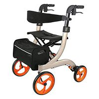 Walking Frame Multi-Function Shopping Trolleys, Kitchen Storage Utility-Carts Folding Shopping Cart Shopping Rider Pushing Workout Elderly Walking Assist Carts