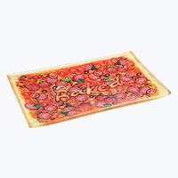 V Syndicate Pizza Small 6.5x5 inches Glass Rolling Tray
