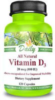 Daily | Vitamin D3 | 800 IU