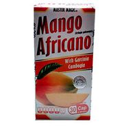 Mango Africano Master Magic,  African Mango Reinforced 30 Capsules  500 milligrams, Natural Weight Loss, Dietary Supplement.