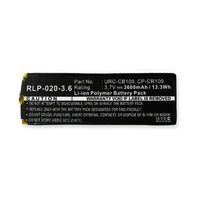 Sonos CP-CB100 Remote Control Battery RLP-020-3.6 Li-Pol 3.7V (3600 mAh) Battery - Replacement for Sonos CP-CR100