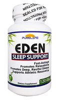 PureLife Eden Sleep Support Powder – Fall Asleep Faster, Relax Your Muscles, Promote Deep and Restful Sleep – by Purelife (120 Grams Powder)