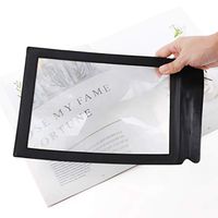 3X Large Page Magnifier Foldable Ultra Thin Magnifying Glass Bookmark Magnifying Lens for Reading Books Magazines Newspaper Small Prints Low Vision Aids