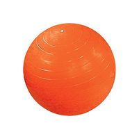 CanDo - Inflatable Exercise Ball - Orange - 22" (55 cm) - cm