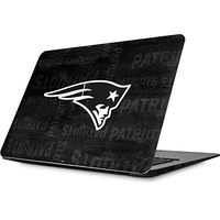 Skinit Decal Laptop Skin for MacBook Air 13.3 (2010-2017) - Officially Licensed NFL New England Patriots Black & White Design