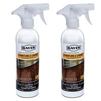 Bayes High-Performance Furniture, Cabinet Cleaner and Polish - Cleans, Conditions, and Preserves Fine Wood Furniture and Cabinetry - 16 oz, 2 Pack