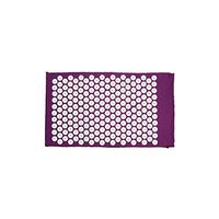 Matmassager Cushion Massage Yoga Mat Acupressure Relieve Stress Back Body Pain Spike Mat Acupuncture Massage Yoga Mat with Pillow,Beige