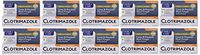 Clotrimazole Anti Fungal Cream - Generic- Compare to Lotrimin (10 Pack)