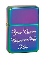 Hat Shark Personalized Custom Laser Engraved Vector KGM Thunderbird Vintage Lighter Groomsmen, Wedding, Anniversary, Birthday, Gift - Multiple Colors (Prizm)