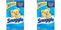 Snuggle Fabric Softener Dryer Sheets, Blue Sparkle, 2 Pack