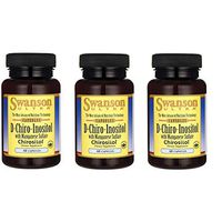 Swanson Vitamin D-Chiro-Inositol 60 Capsules 3 Pack