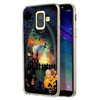 Case for Samsung Galaxy A6 2018 Case,Cute Art Design Soft Flexible Crystal Clear Silicone Rubber Case Ultra Thin Transparent Shockproof Protective case Bumper Cover for Samsung Galaxy A6 2018 (4)