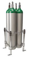 Stack & Rack Oxygen Tank Storage Rack - Holds 4 E Size Cylinders