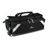 Iron Duck 34016D-B Breath Saver Airway Management System Bag for Class D or Jumbo D Oxygen Tank with Ergonomic, Adjustable Shoulder Strap and Hand Straps, Nylon, Black.Made in The USA!