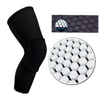 Miseku Unisex Sporting Anti-Slip Honeycomb Compression Breathable Kneepad Knee Braces