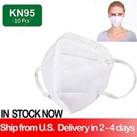 Safety ᴍᴀsᴋ, Disposable 3-Layer, Anti Dust Breathable Comfortable Medical Sanitary Personal Health Protection >95% Protection… (10pcs/Pack)